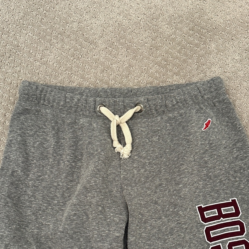 Women’s League Collegiate Wear Boston College Sweatpants, Heather Gray, Small - Picture 8 of 9